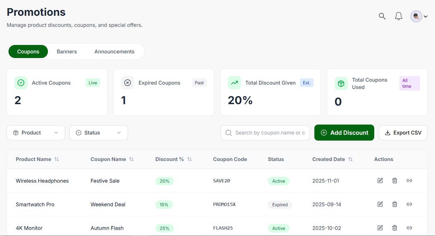 Turn promotions into storefront moments